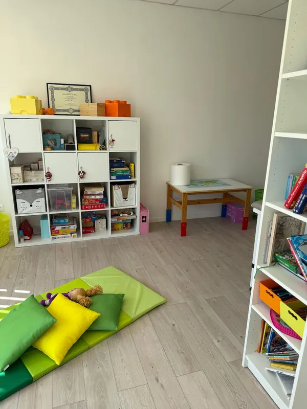 Materiali e giochi presenti nello studio logopedico